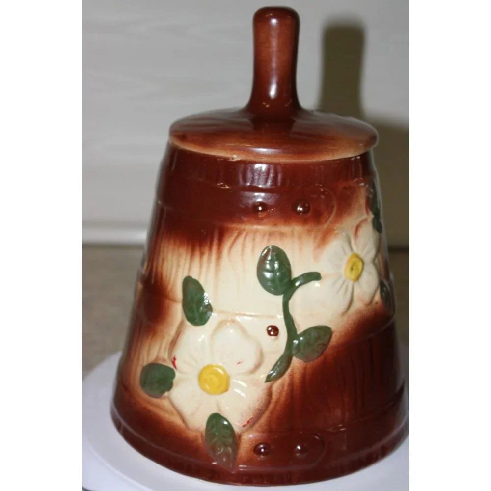 Cookie Jar - American Bisque - Butter Churn